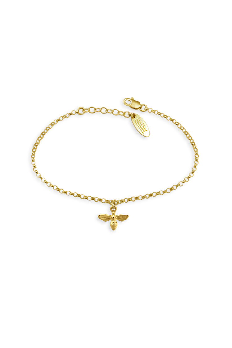 TS Solid Silver Armband Biene