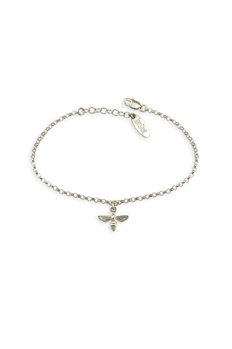 TS Solid Silver Armband Biene