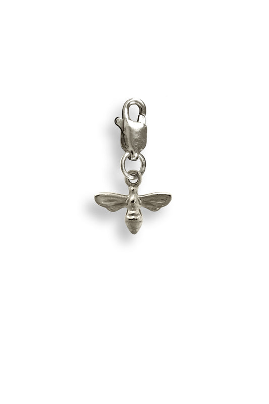 TS Solid Silver Charm Biene