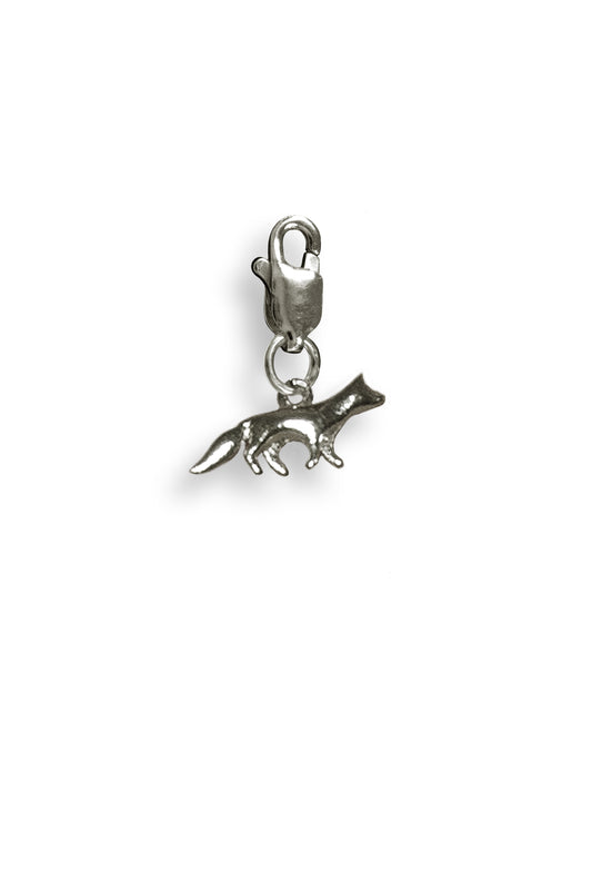 TS Solid Silver Charm Fuchs
