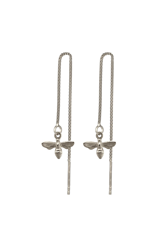 TS Solid Silver Ohrkette Biene