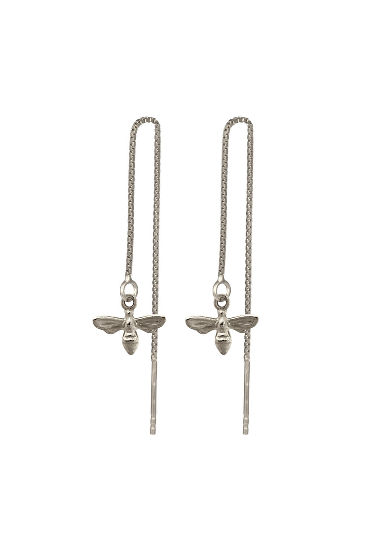 TS Solid Silver Ohrkette Biene