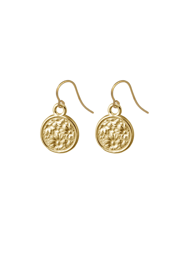 TS Solid Silver Ohrhaken Münze