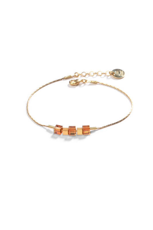 Cube - Armband fünf Würfel