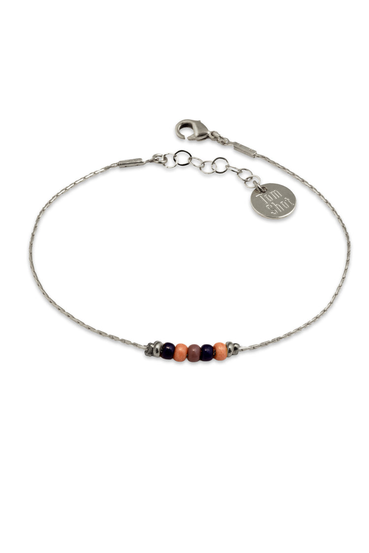 Joy - Armband fünf Rocailleperlen