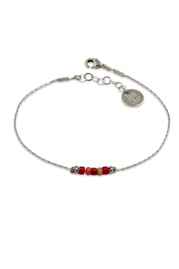 Joy - Armband fünf Rocailleperlen