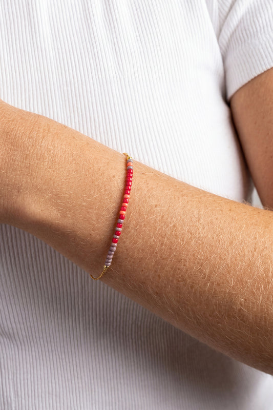 Joy - Armband viele Rocailleperlen