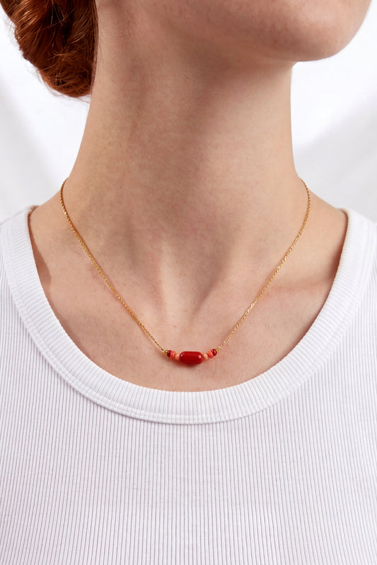 Joy - Halskette Rocaille und Barrel