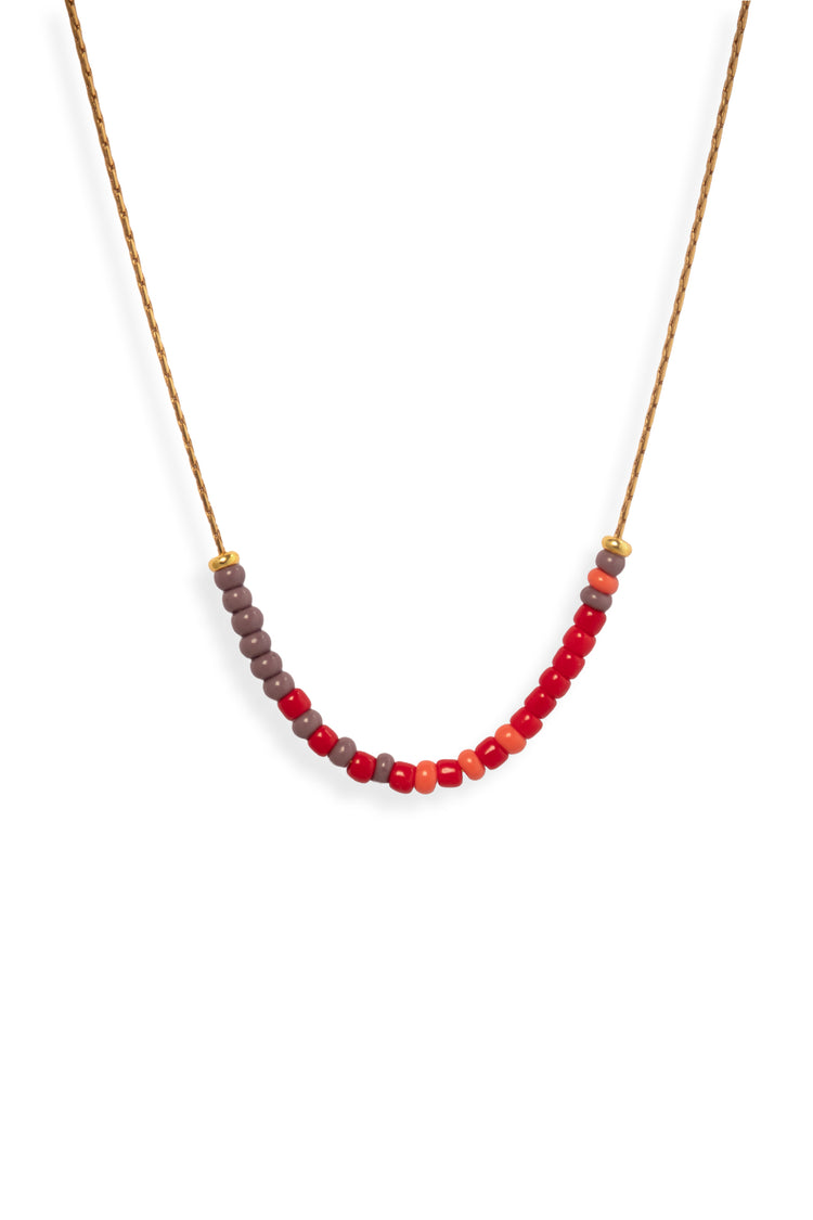 Joy - Halskette viele Rocailleperlen