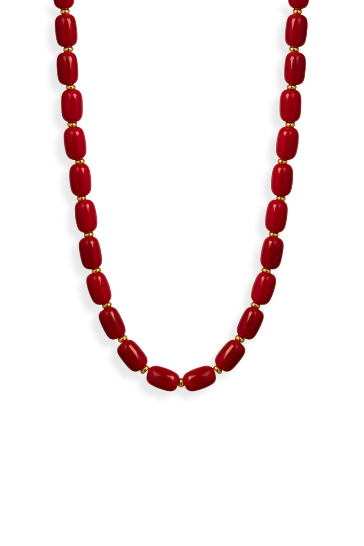 Joy - Collier Barrelperlen