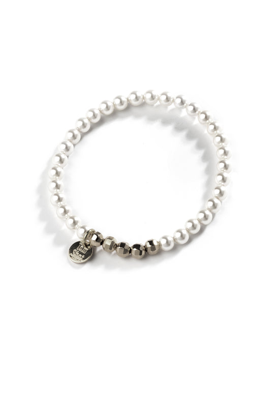 Sevilla Pearl - Elastic-Armband Perlen